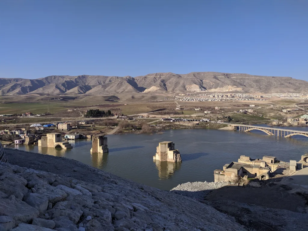 Hasankeyf Bridge, an architectural marvel.