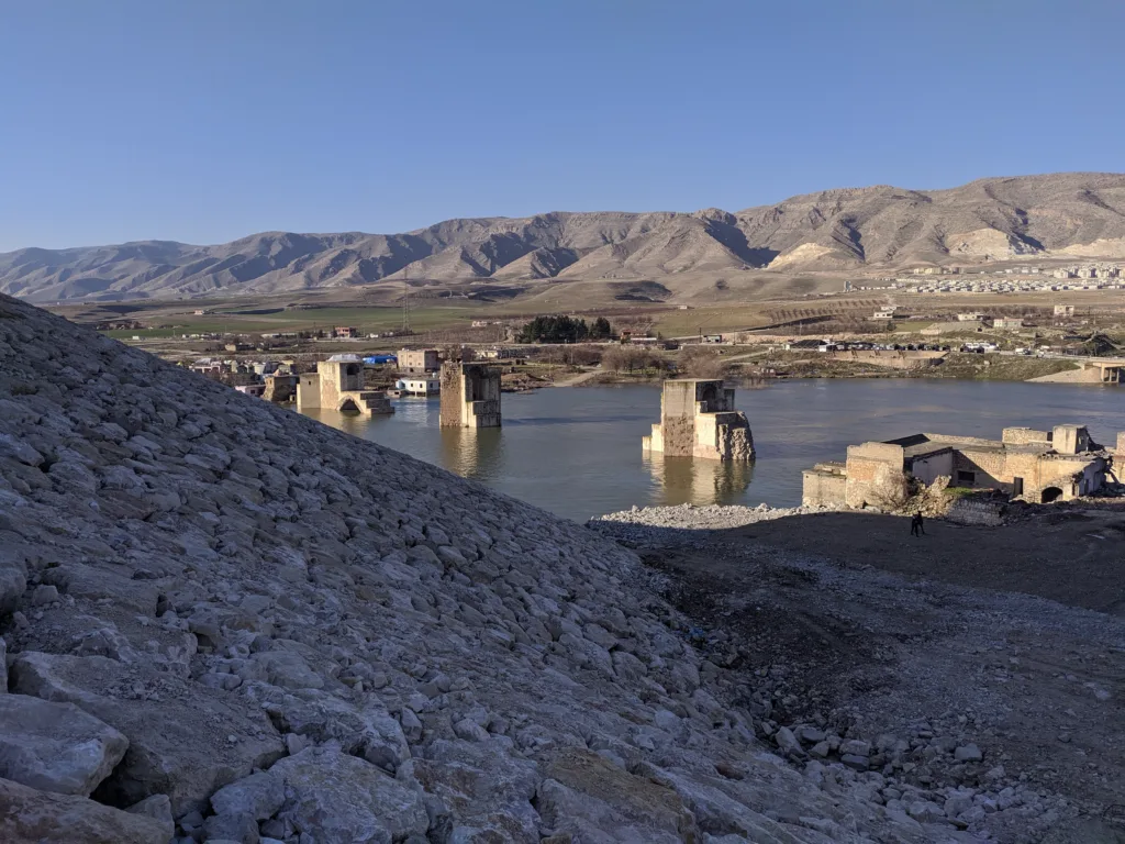 Hasankeyf Bridge, an architectural marvel.