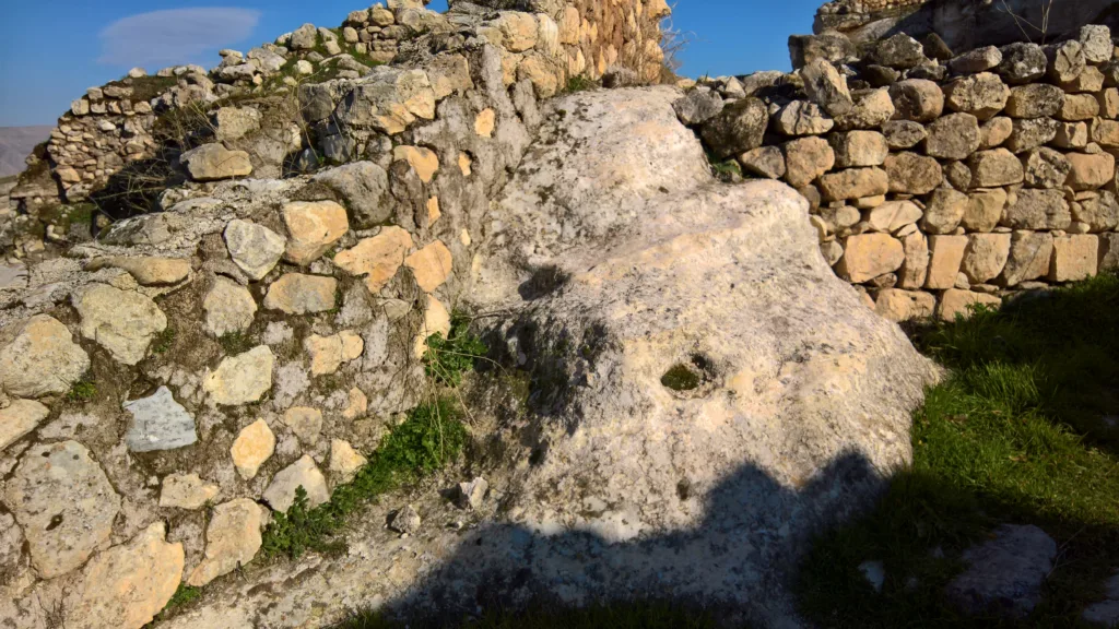 The imposing Ilısu Dam stands tall, representing a significant water project in Hasankeyf, Turkey.