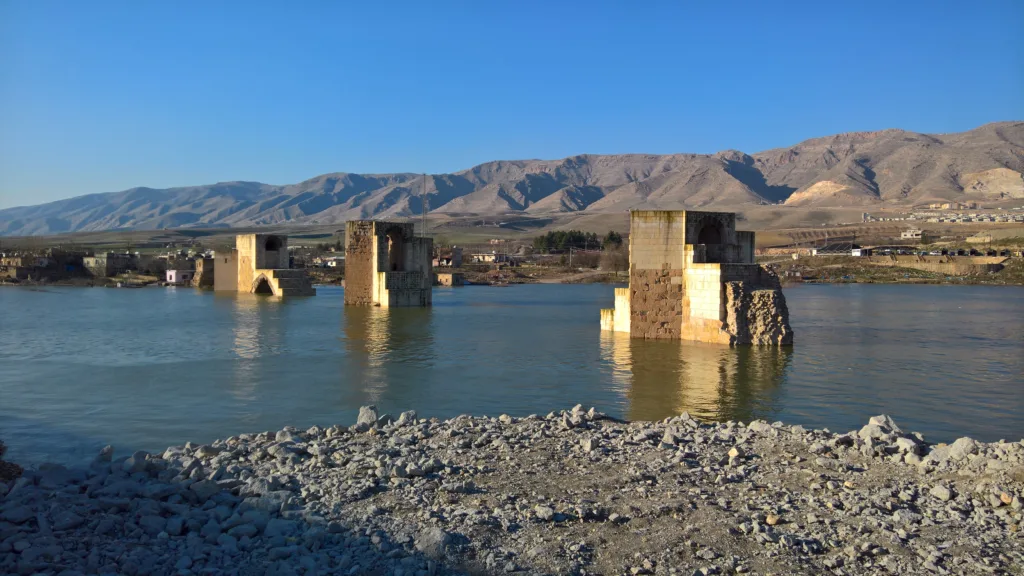 Hasankeyf Bridge, an architectural marvel.